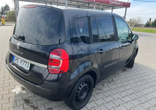 Renault Modus cena 9400 przebieg: 145693, rok produkcji 2009 z Olszyna małe 352